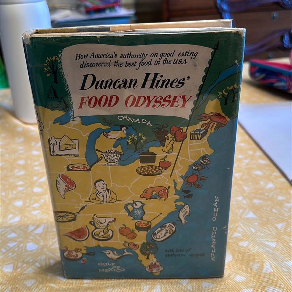 Duncan Hines' Food Odyssey Signed First Edition from 1955
